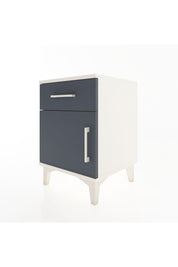 Hyperion Komodin Tek Çekmeceli Tek Kapaklı 44x44x64 Aytaşı-Antrasit