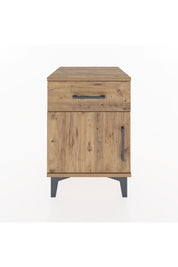 Hyperion Komodin Tek Çekmeceli Tek Kapaklı 44x44x64 Çam-Çam