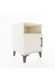 Hyperion Komodin Tek Raflı Tek Kapaklı 44x44x64 Aytaşı-Aytaşı