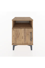 Hyperion Komodin Tek Raflı Tek Kapaklı 44x44x64 Çam-Çam