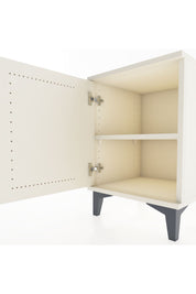 Hyperion Komodin Tek Raflı Tek Kapaklı 44x44x64 Aytaşı-Aytaşı