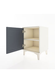 Hyperion Komodin Tek Raflı Tek Kapaklı 44x44x64 Aytaşı-Antrasit