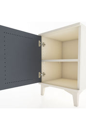 Hyperion Komodin Tek Raflı Tek Kapaklı 44x44x64 Aytaşı-Antrasit