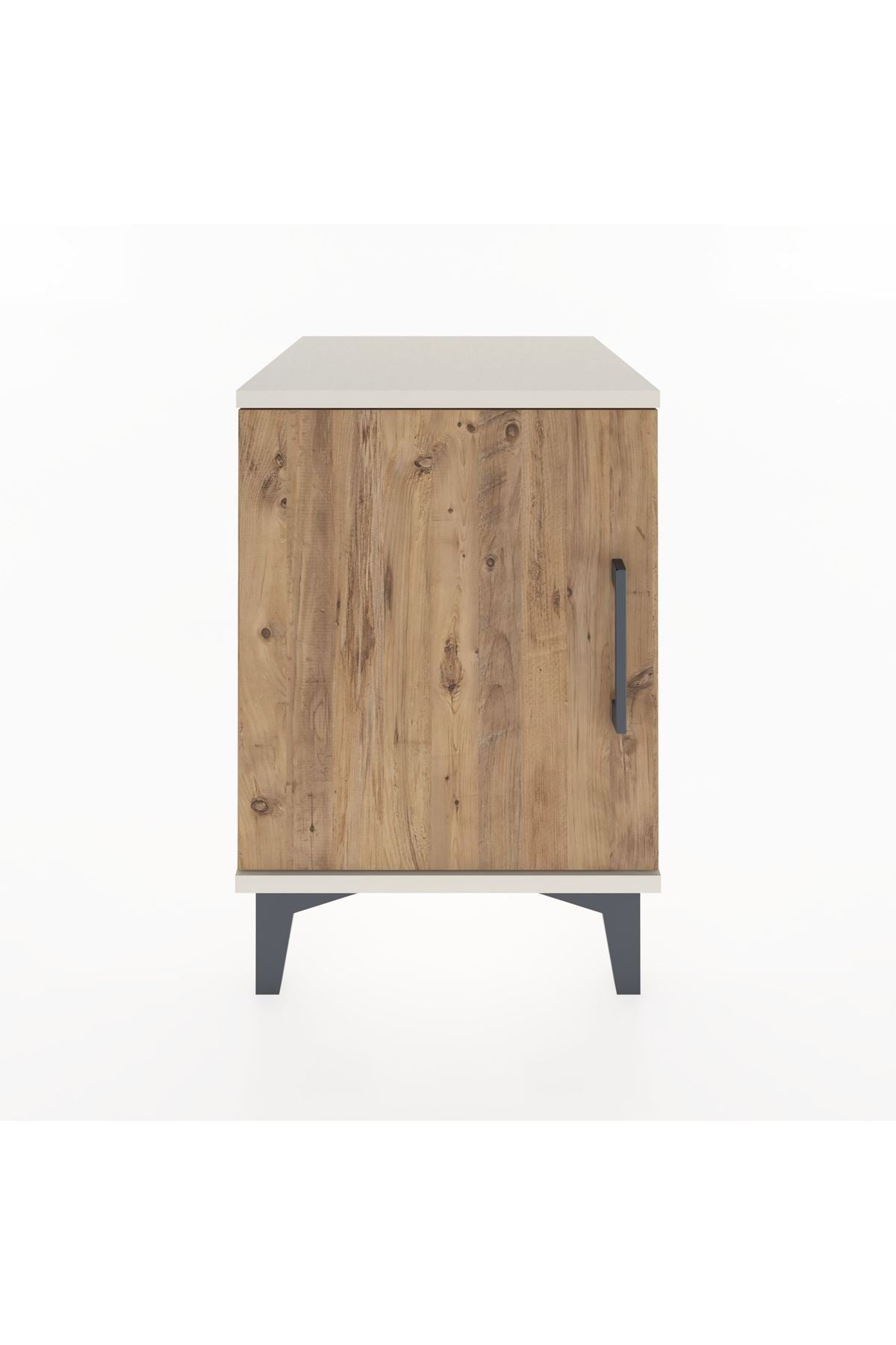 Hyperion Komodin Tek Raflı Tek Kapaklı 44x44x64 Aytaşı-Çam