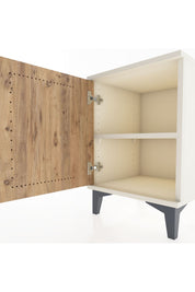 Hyperion Komodin Tek Raflı Tek Kapaklı 44x44x64 Aytaşı-Çam