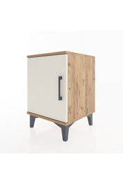 Hyperion Komodin Tek Raflı Tek Kapaklı 44x44x64 Çam-Aytaşı