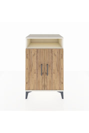 Hyperion Komodin 3 Raflı 2 Kapaklı 60x44x96 Aytaşı-Çam