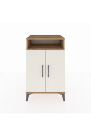 Hyperion Komodin 3 Raflı 2 Kapaklı 60x44x96 Çam-Aytaşı