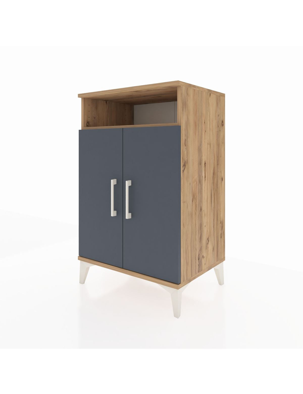 Hyperion Komodin 3 Raflı 2 Kapaklı 60x44x96 - S47M043V8B