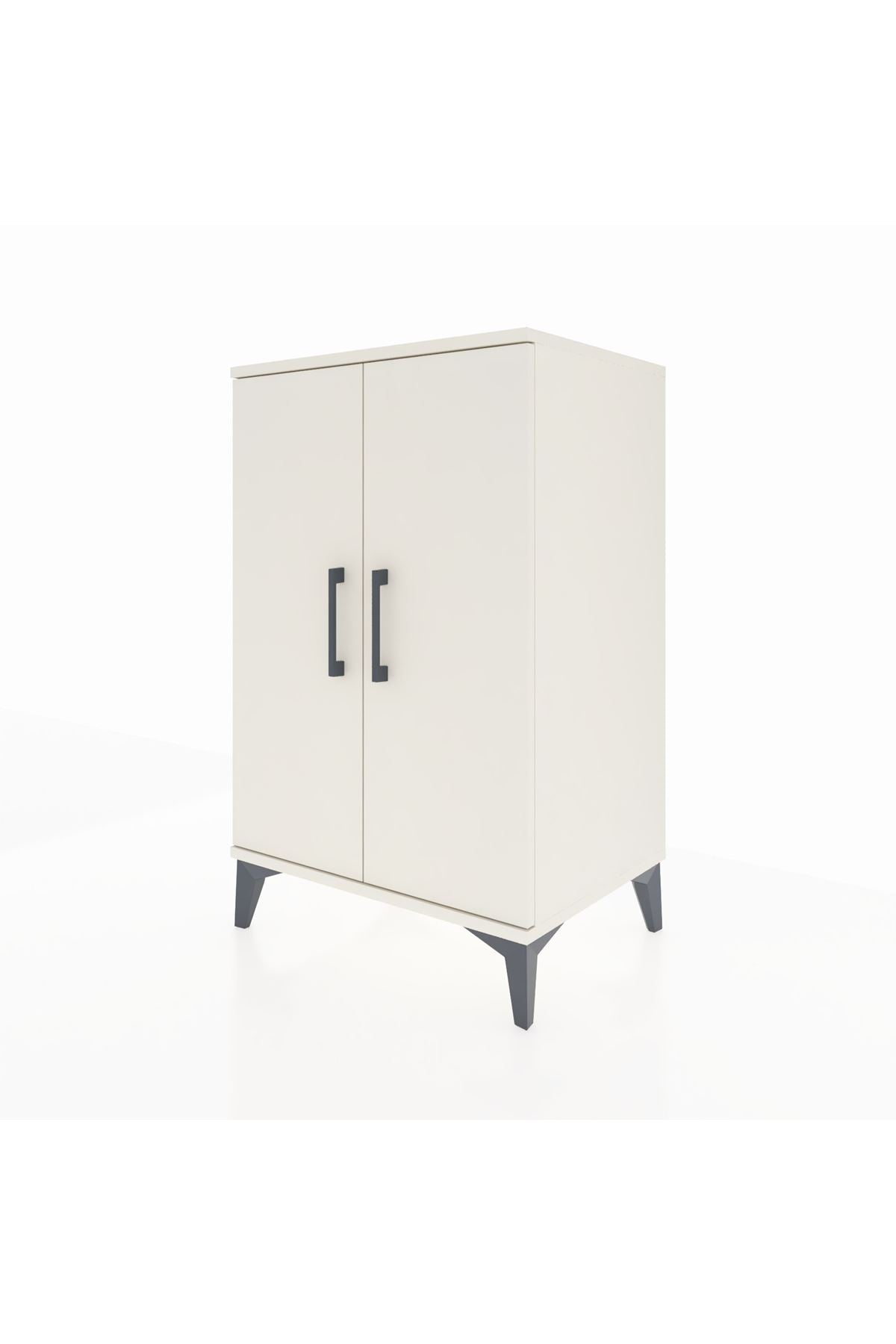 Hyperion Komodin 2 Raflı 2 Kapaklı 60x44x96 Aytaşı-Aytaşı