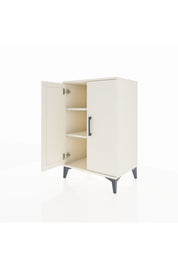 Hyperion Komodin 2 Raflı 2 Kapaklı 60x44x96 Aytaşı-Aytaşı