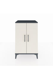 Hyperion Komodin 2 Raflı 2 Kapaklı 60x44x96 Antrasit-Aytaşı