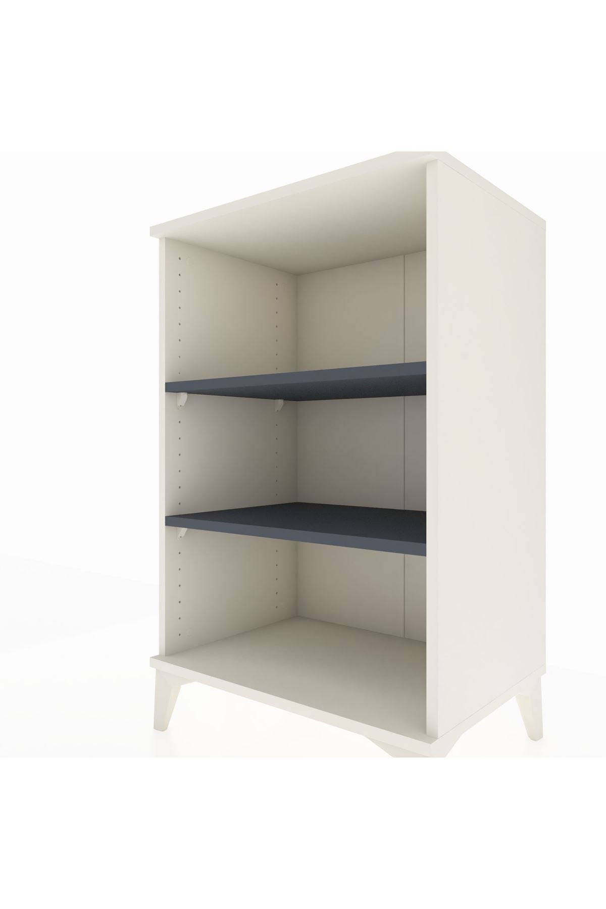 Hyperion Komodin 2 Raflı 60x44x96 Aytaşı-Antrasit