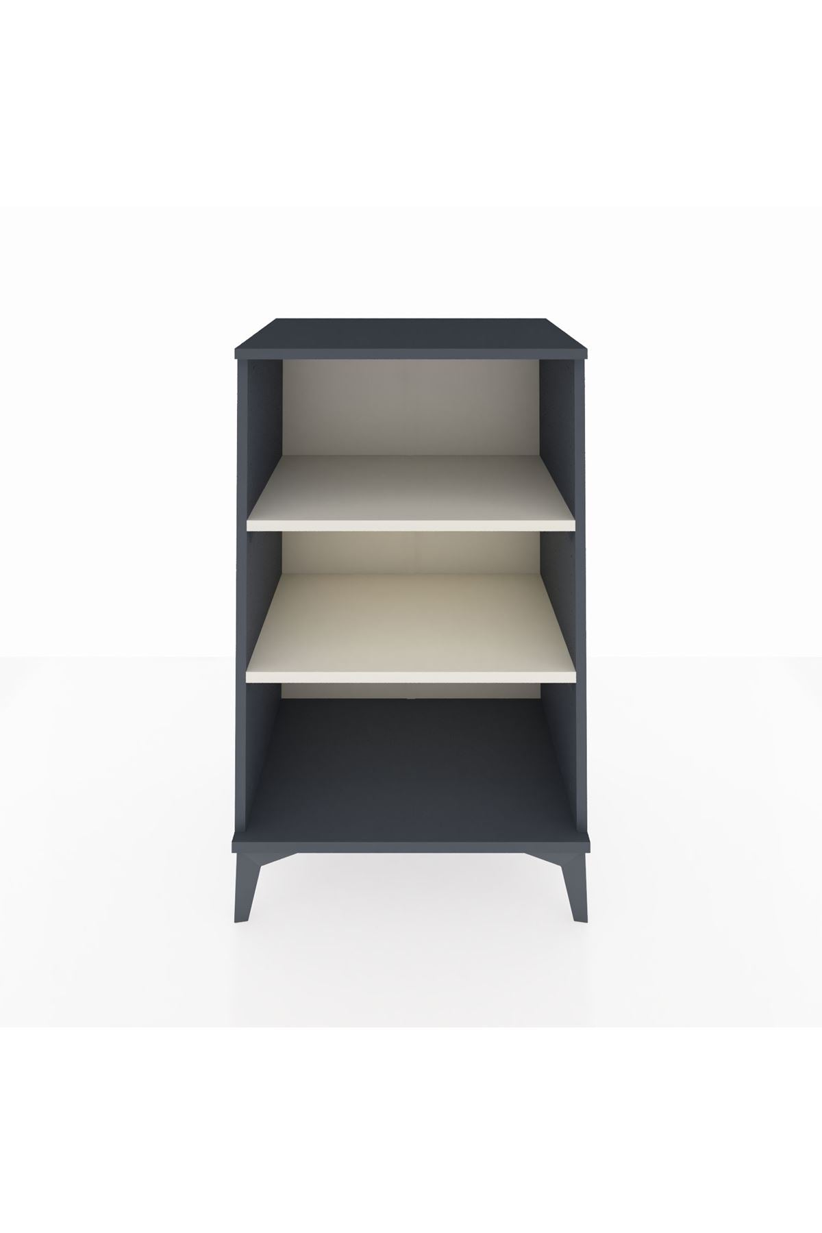 Hyperion Komodin 2 Raflı 60x44x96 Antrasit-Aytaşı