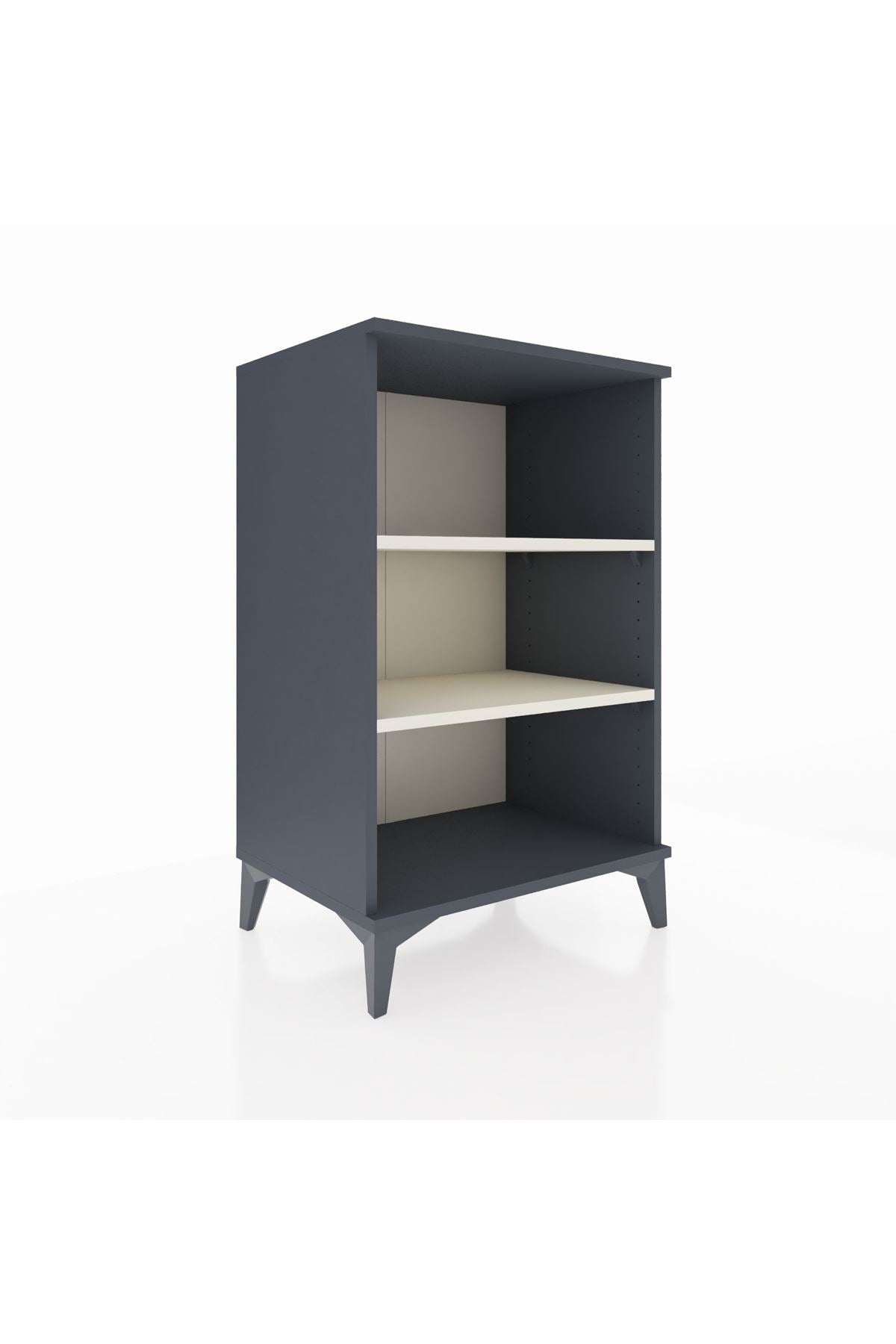 Hyperion Komodin 2 Raflı 60x44x96 Antrasit-Aytaşı