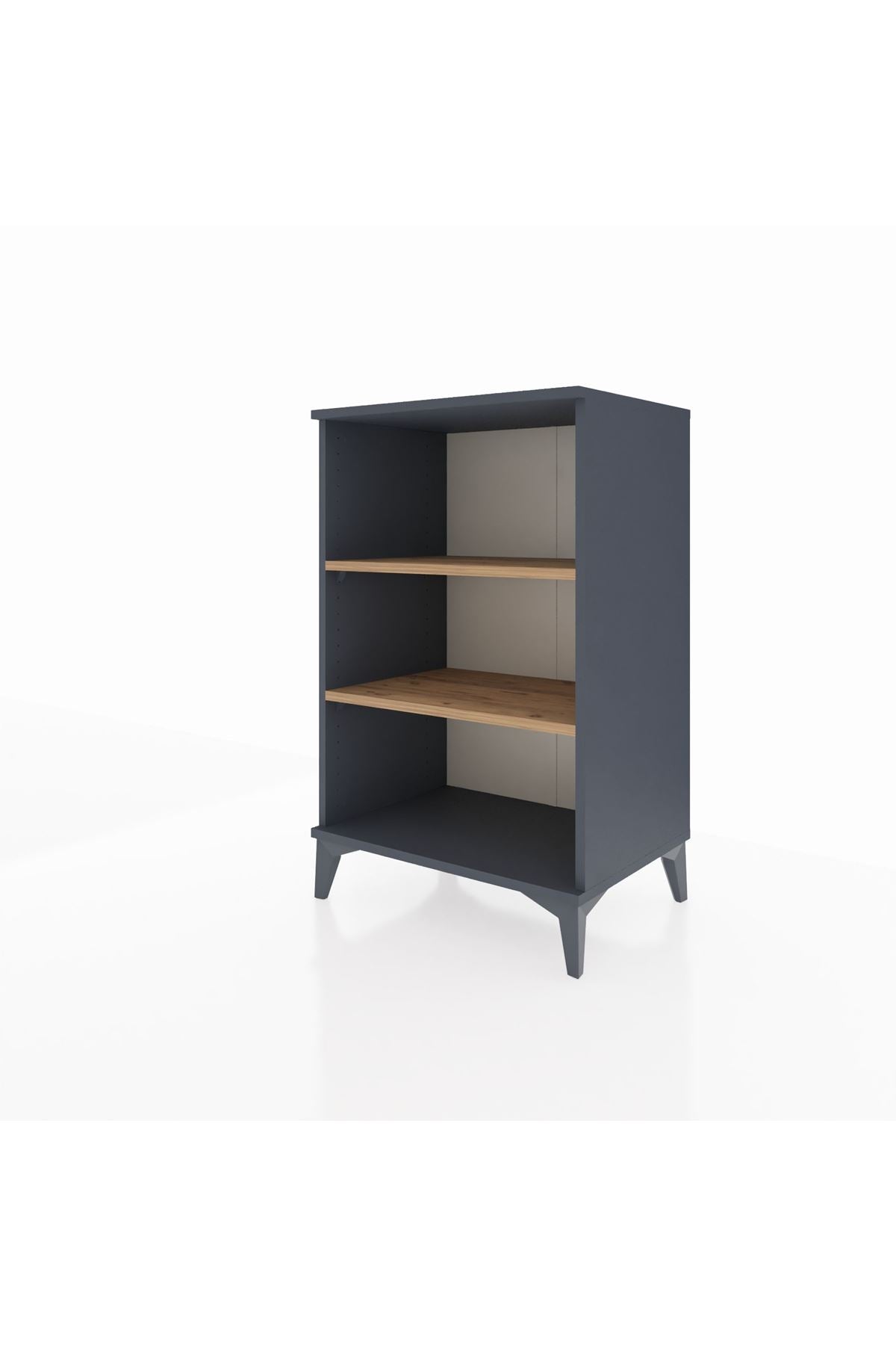 Hyperion Komodin 2 Raflı 60x44x96 Antrasit-Çam