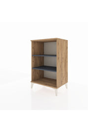 Hyperion Komodin 2 Raflı 60x44x96 Çam-Antrasit