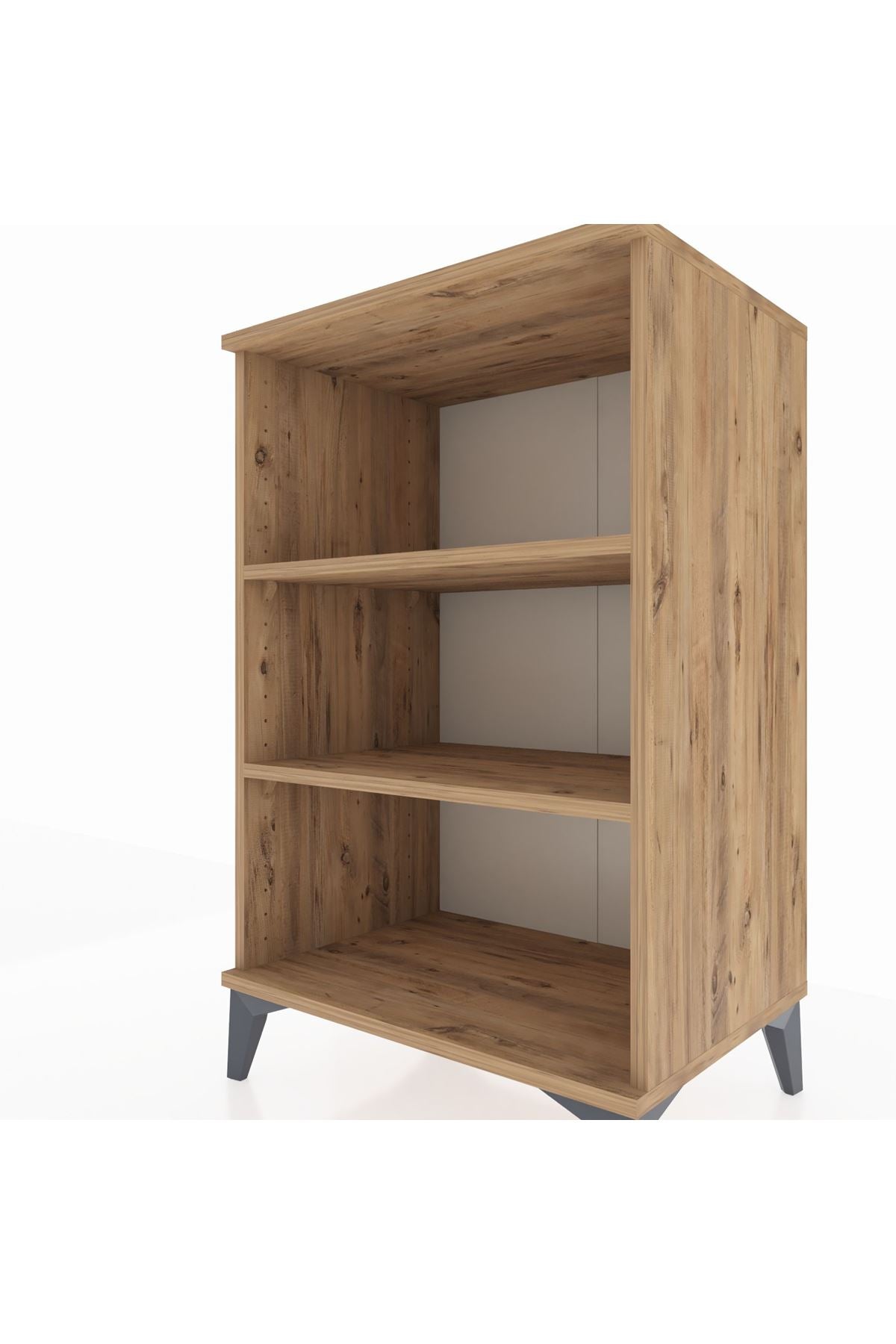 Hyperion Komodin 2 Raflı 60x44x96 Çam-Çam