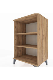 Hyperion Komodin 2 Raflı 60x44x96 Çam-Çam