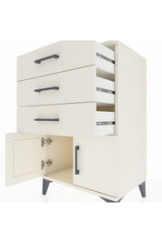 Hyperion Komodin 3 Çekmeceli 2 Kapaklı 60x44x96 Aytaşı-Aytaşı