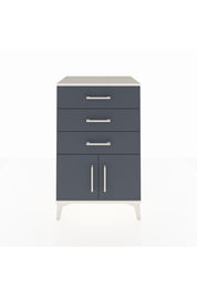Hyperion Komodin 3 Çekmeceli 2 Kapaklı 60x44x96 Aytaşı-Antrasit