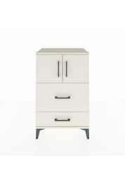 Hyperion Komodin Tek Raflı 2 Çekmeceli 2 Kapaklı 60x44x96 Aytaşı-Aytaşı