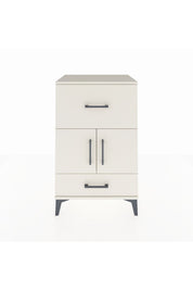 Hyperion Komodin Tek Raflı 2 Çekmeceli 2 Kapaklı 60x44x96 Aytaşı-Aytaşı