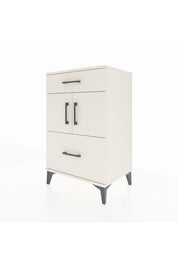 Hyperion Komodin Tek Raflı 2 Çekmeceli 2 Kapaklı 60x44x96 Aytaşı-Aytaşı