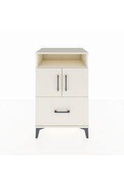 Hyperion Komodin 2 Raflı Tek Çekmeceli 2 Kapaklı 60x44x96 Aytaşı-Aytaşı