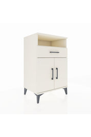 Hyperion Komodin 2 Raflı Tek Çekmeceli 2 Kapaklı 60x44x96 Aytaşı-Aytaşı