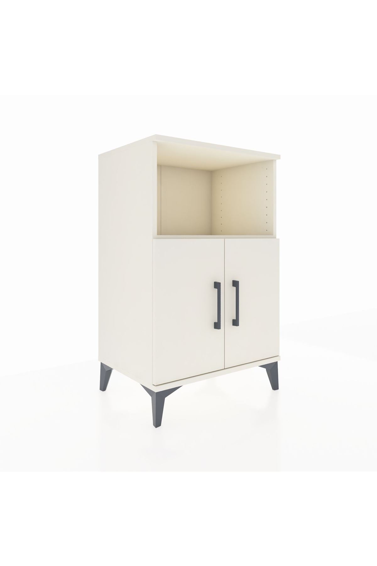 Hyperion Komodin 2 Raflı 2 Kapaklı 60x44x96 Aytaşı-Aytaşı