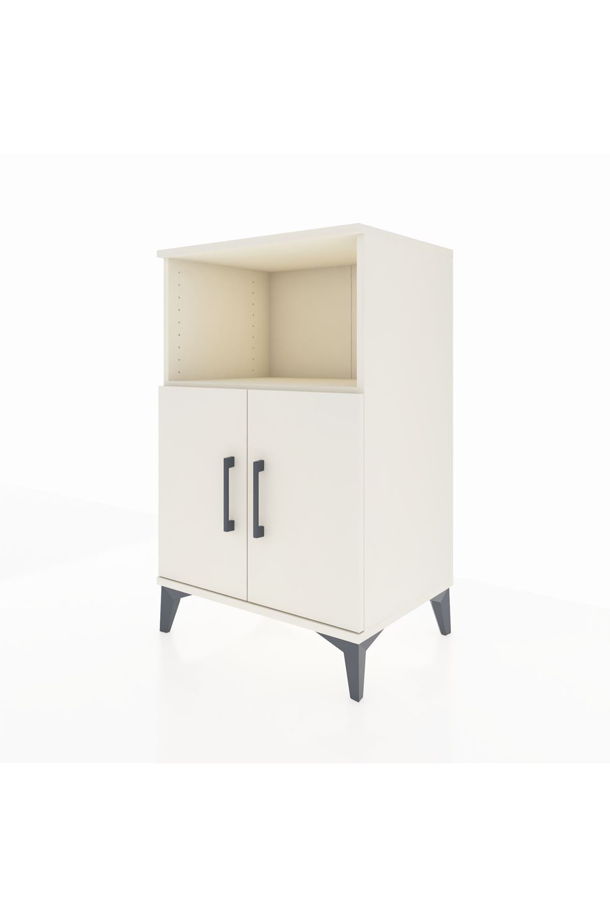 Hyperion Komodin 2 Raflı 2 Kapaklı 60x44x96 Aytaşı-Aytaşı