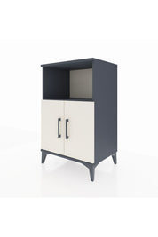 Hyperion Komodin 2 Raflı 2 Kapaklı 60x44x96 Antrasit-Aytaşı