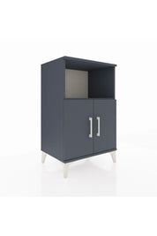 Hyperion Komodin 2 Raflı 2 Kapaklı 60x44x96 Antrasit-Antrasit