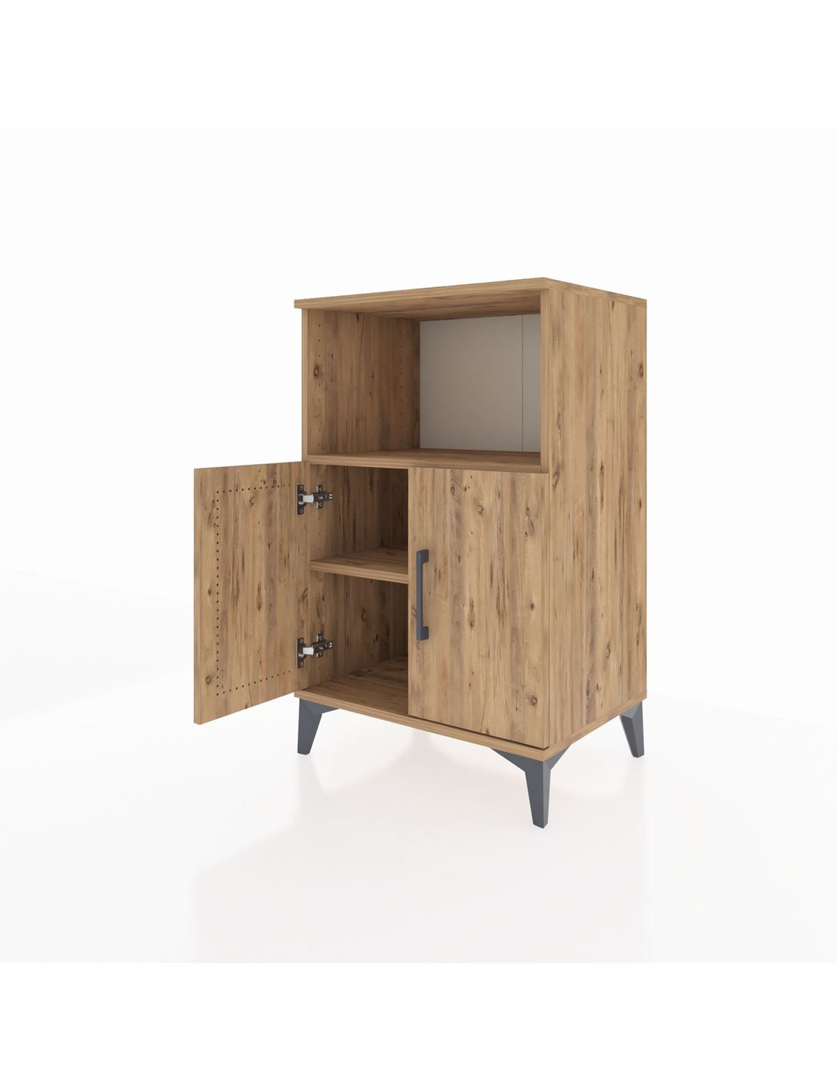 Hyperion Komodin 2 Raflı 2 Kapaklı 60x44x96 - S47M036V9B