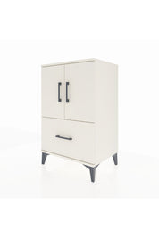 Hyperion Komodin 2 Raflı Tek Çekmeceli 2 Kapaklı 60x44x96 Aytaşı-Aytaşı