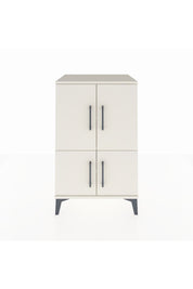 Hyperion Komodin 3 Raflı 4 Kapaklı 60x44x96 Aytaşı-Aytaşı