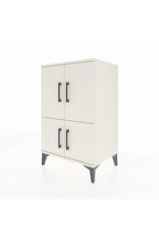 Hyperion Komodin 3 Raflı 4 Kapaklı 60x44x96 Aytaşı-Aytaşı