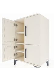 Hyperion Komodin 3 Raflı 4 Kapaklı 60x44x96 Aytaşı-Aytaşı