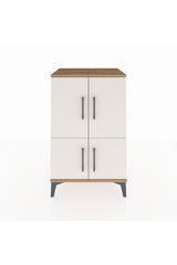 Hyperion Komodin 3 Raflı 4 Kapaklı 60x44x96
