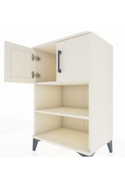 Hyperion Komodin 2 Raflı 2 Kapaklı 60x44x96 Aytaşı-Aytaşı