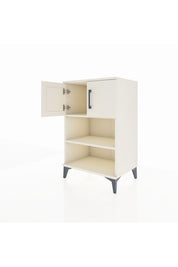 Hyperion Komodin 2 Raflı 2 Kapaklı 60x44x96 Aytaşı-Aytaşı