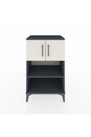 Hyperion Komodin 2 Raflı 2 Kapaklı 60x44x96 Antrasit-Aytaşı