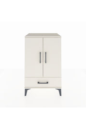 Hyperion Komodin 3 Raflı Tek Çekmeceli 2 Kapaklı 60x44x96 Aytaşı-Aytaşı