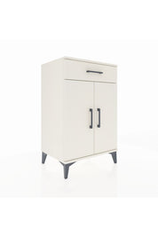Hyperion Komodin 2 Raflı Tek Çekmeceli 2 Kapaklı 60x44x96 Aytaşı-Aytaşı