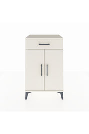 Hyperion Komodin 2 Raflı Tek Çekmeceli 2 Kapaklı 60x44x96 Aytaşı-Aytaşı