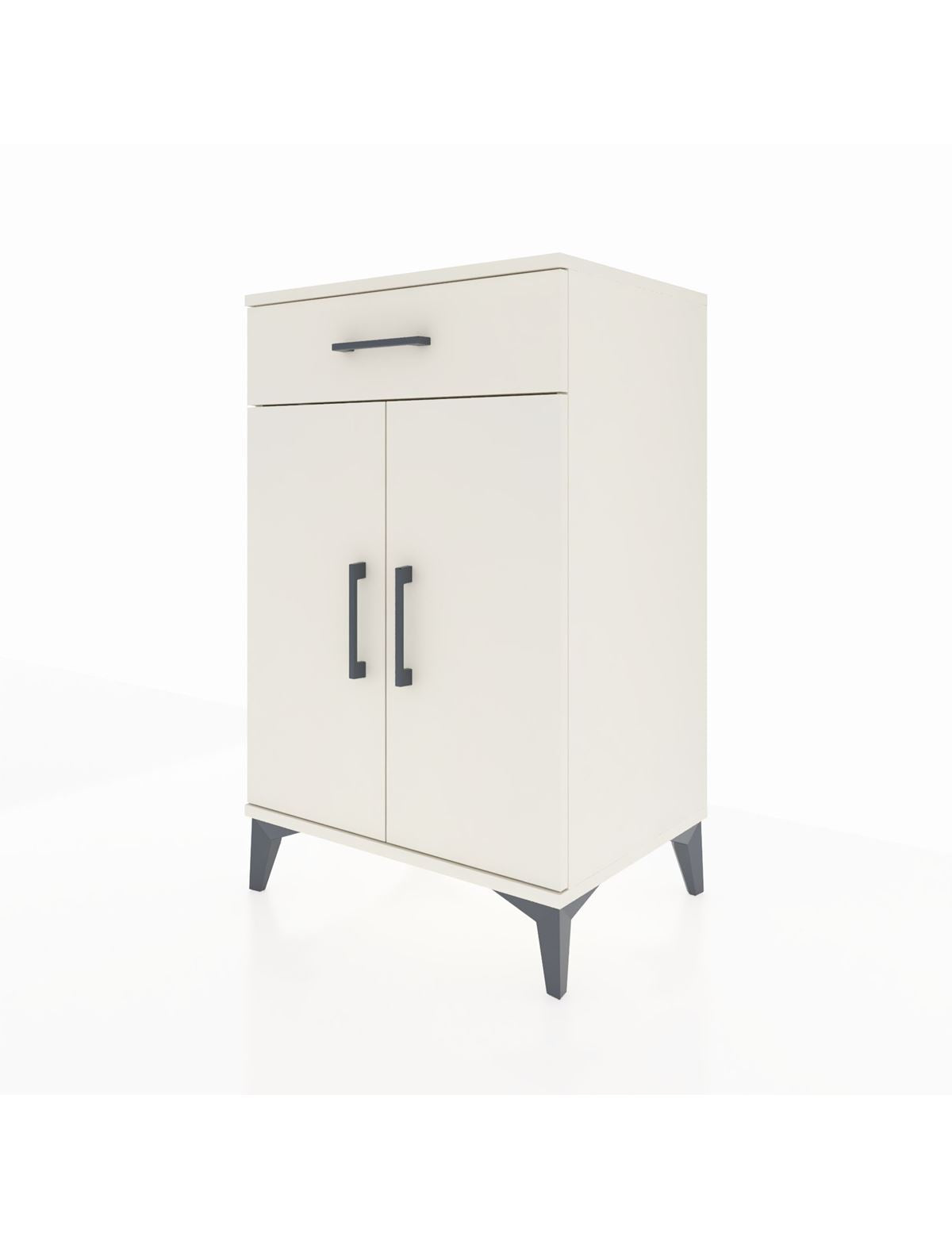 Hyperion Komodin 2 Raflı Tek Çekmeceli 2 Kapaklı 60x44x96 - S47M042V1B