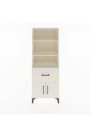 Arges Dolap 3 Raflı Tek Çekmeceli 2 Kapaklı 60x30x163 Aytaşı-Aytaşı