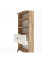 Arges Dolap 3 Raflı Tek Çekmeceli 60x30x163 Çam-Aytaşı