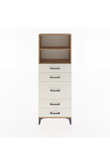 Arges Dolap 2 Raflı 5 Çekmeceli 60x30x163